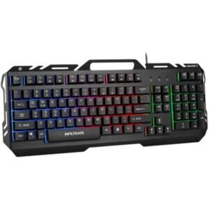 ENHANCE Infiltrate LED Gaming Keyboard with Soundwave Activation Mode